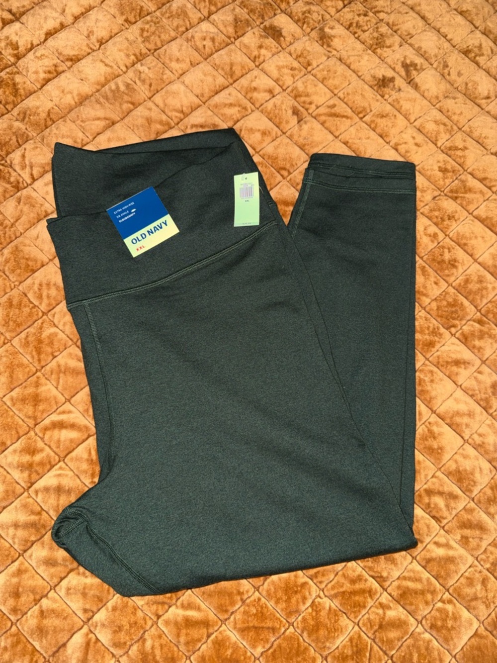 Old Navy Womens' Dark Green Active Leggings